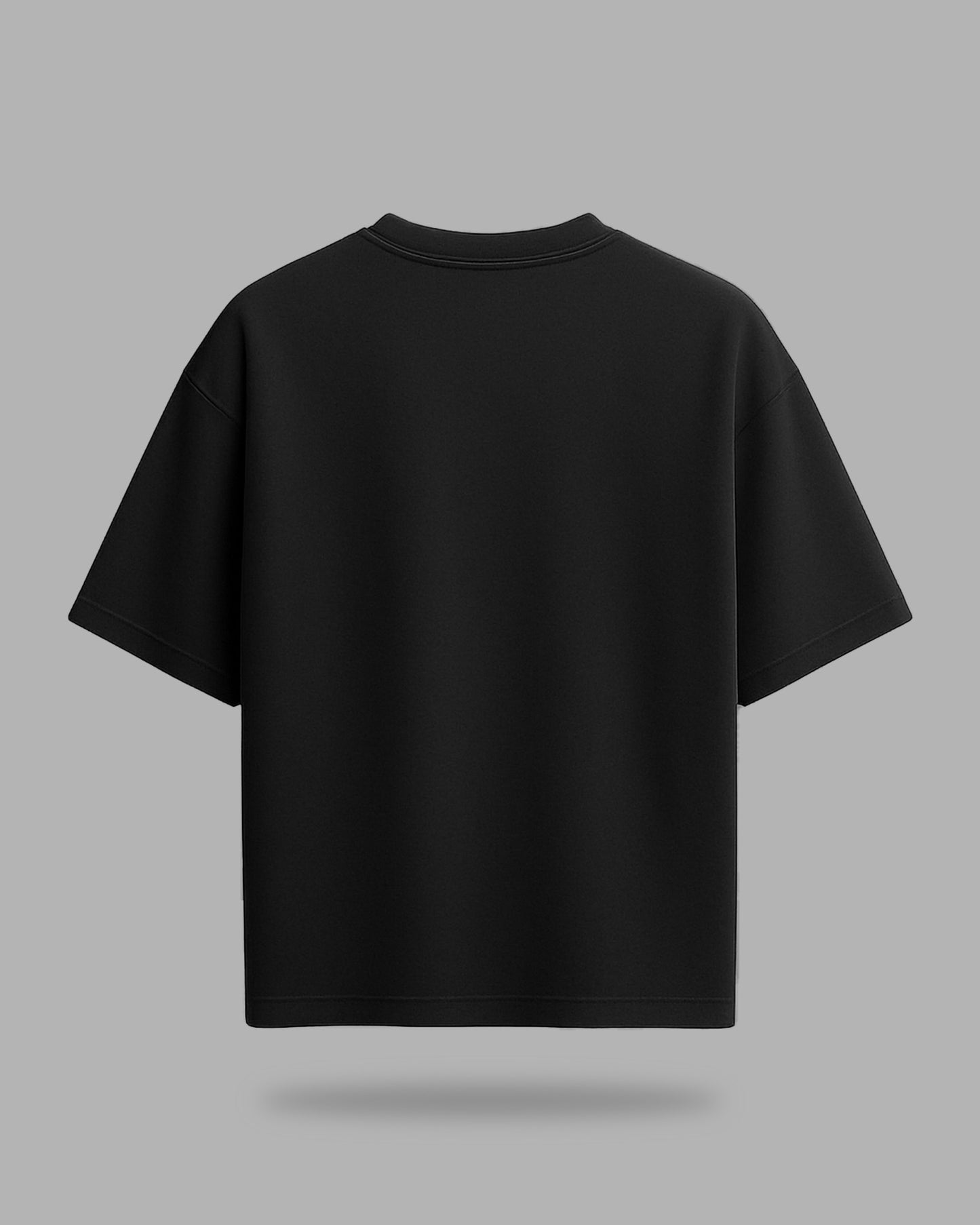 Plain Black Oversized T-shirt