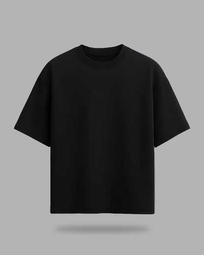 Plain Black Oversized T-shirt