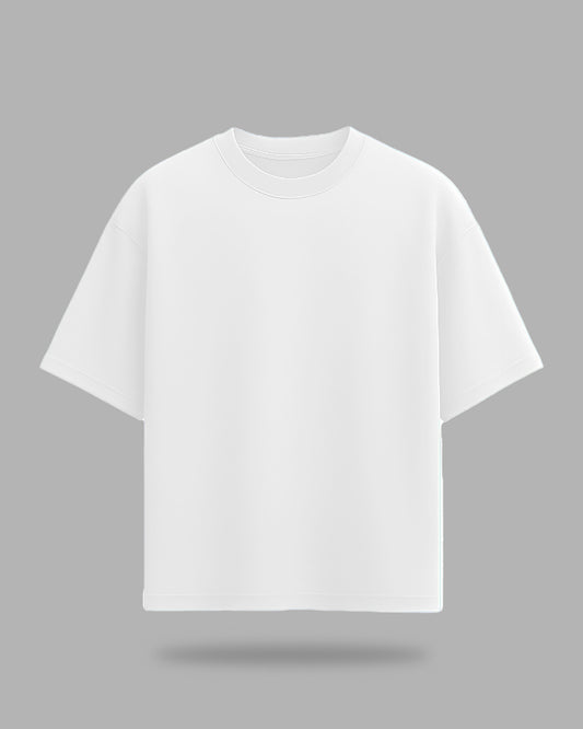 Plain White Oversized T-shirts